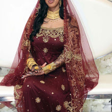 Load image into Gallery viewer, Fay Collection - Maroon Lace