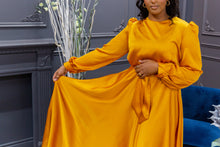 Load image into Gallery viewer, Yellow Silk Dress
