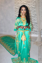 Load image into Gallery viewer, Green Satin Silk - Fay Collection