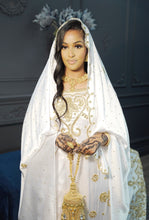 Load image into Gallery viewer, White Silk Bridal Dirac - Fay Collection