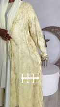 Load image into Gallery viewer, Butter Yellow Full Lace Abaya
