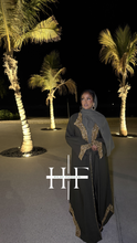 Load image into Gallery viewer, Olive Green Cascade Abaya
