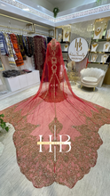 Load image into Gallery viewer, Naima Collection - Red Lace
