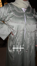 Load image into Gallery viewer, Mint Drop Crystal Abaya
