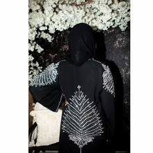 Load image into Gallery viewer, Silver Leaf Abaya
