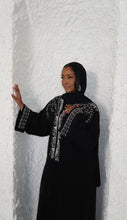 Load image into Gallery viewer, Silver Waterfall Abaya
