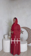 Load and play video in Gallery viewer, Ruby Lace Abaya

