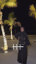 Load and play video in Gallery viewer, Four Flora Abaya
