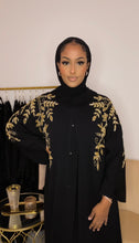 Load image into Gallery viewer, Gold Beaded Abaya
