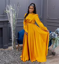 Load image into Gallery viewer, Yellow Silk Dress
